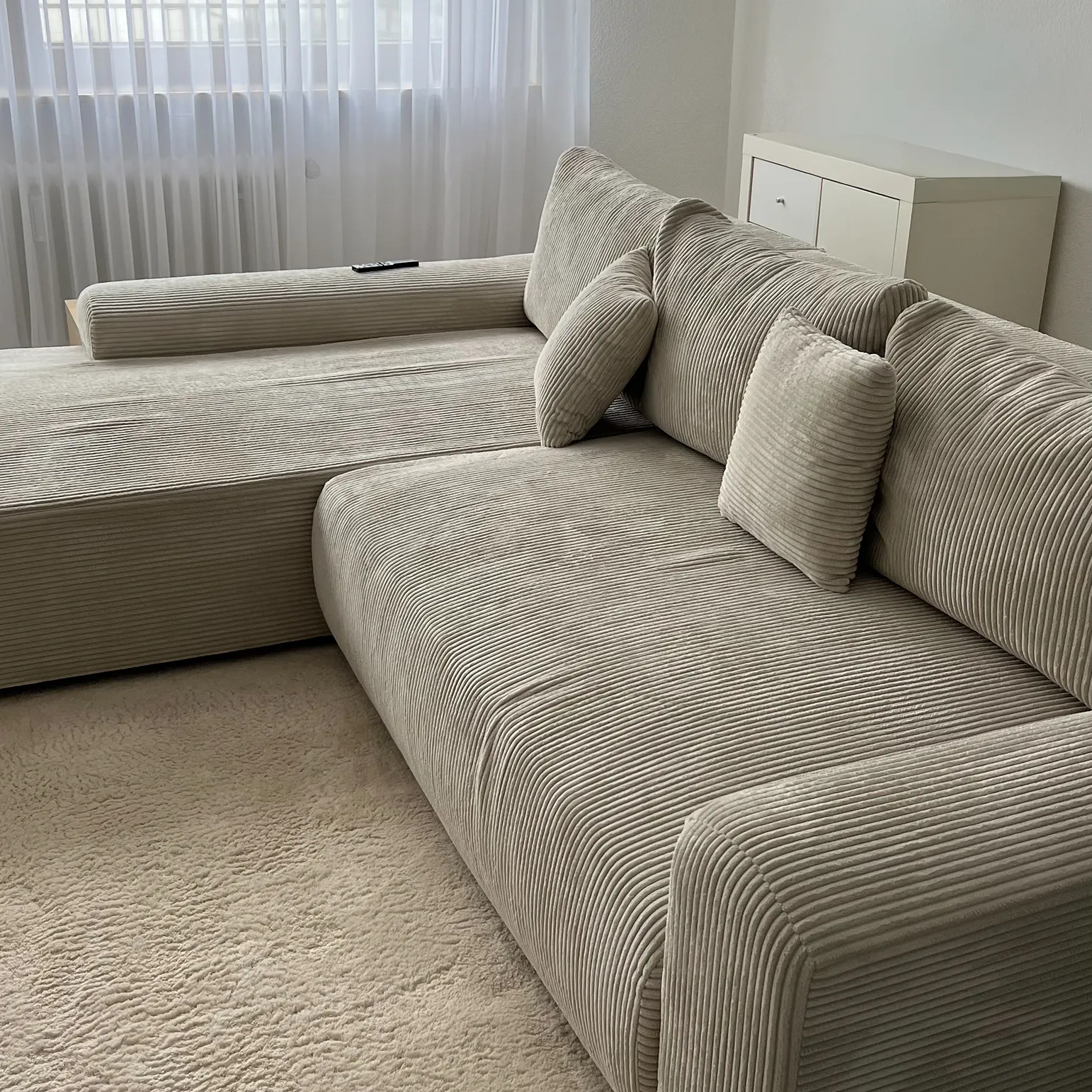 Canapea curățată profesional